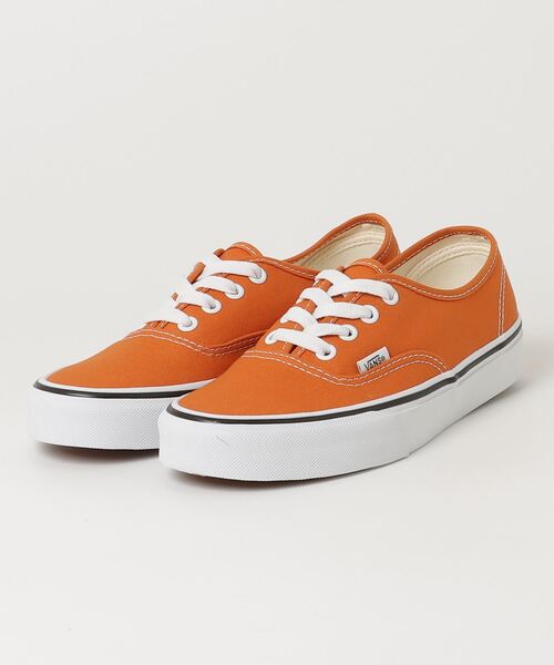 VANS メンズスニーカー（色：オレンジ系）｜シューズ
