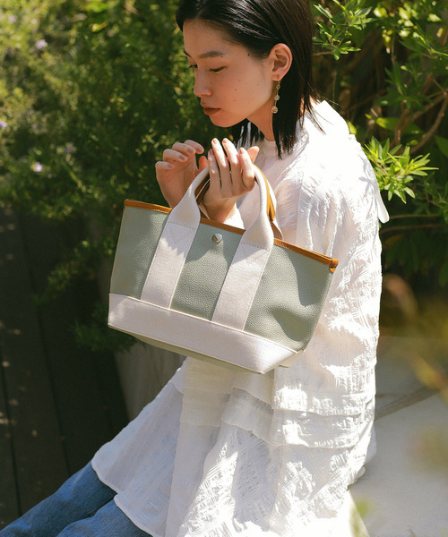 「Breath TOPKAPI」 ハンドバッグ FREE モスグリーン レディース