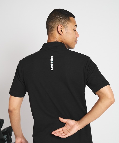 Tangram × Ramidus 黒 ポロシャツ TANGRAM（タングラム） ポロシャツ ZOZOTOWN 限定 TANGRAM TEAM POLO