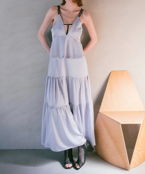 ワンピース 2way T-Strap Tiered Dress / sahara sahara ワンピース 2way T-Strap Tiered Dress : ZOZOTOWN Yahoo