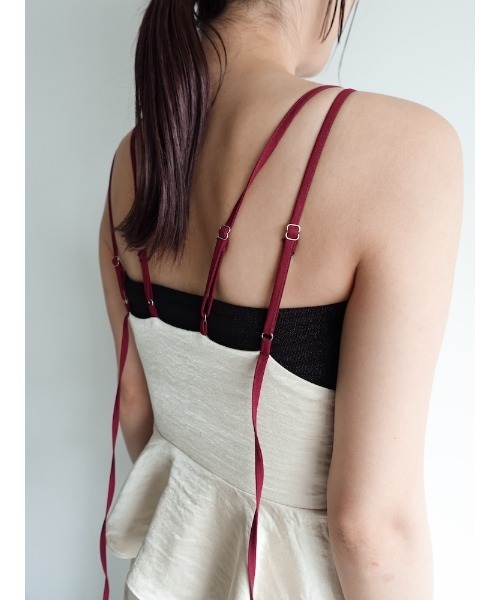 sahara ワンピース 2way T-Strap Tiered Dress : ZOZOTOWN Yahoo