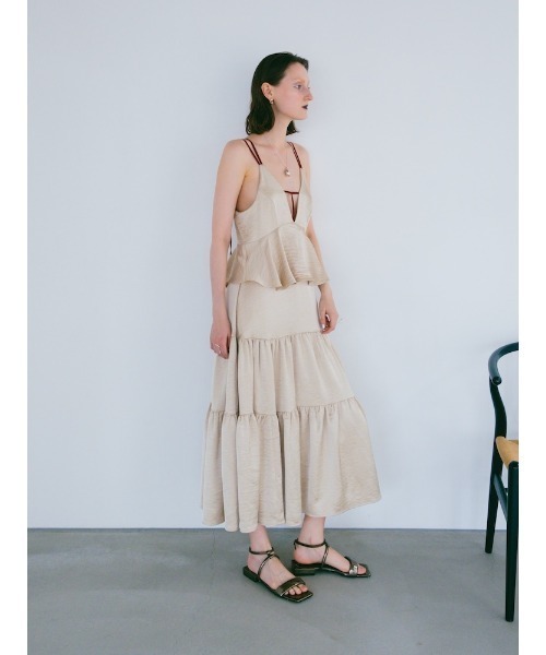 ワンピース 2way T-Strap Tiered Dress / sahara sahara ワンピース 2way T-Strap Tiered Dress : ZOZOTOWN Yahoo