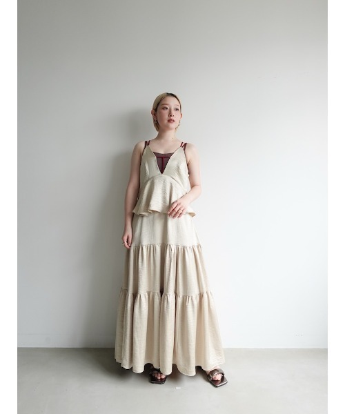 ワンピース 2way T-Strap Tiered Dress / sahara sahara ワンピース 2way T-Strap Tiered Dress : ZOZOTOWN Yahoo