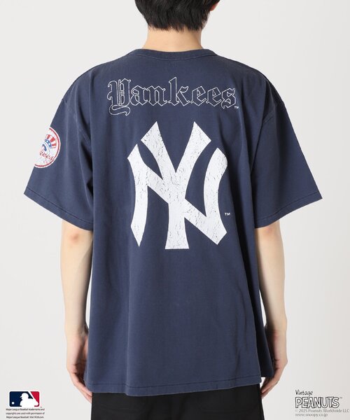 Vintage PEANUTS tシャツ PEANUTS 別注 MLB開幕戦 ベースボール