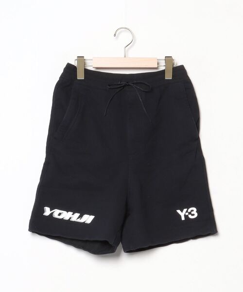 Y-3 ハーフパンツ　2xs Y-3 「Y-3」 ハーフパンツ X-SMALL ブラック メンズ : ZOZOTOWN