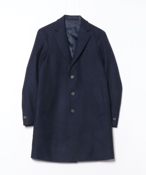 EDIFICE（エディフィス） チェスターコート SMALL ネイビー メンズ