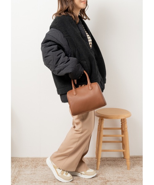 「Amourire」 ブルゾン フリー アイボリー レディース_画像4