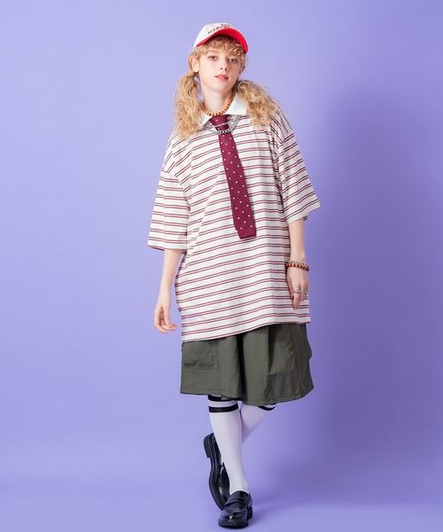 ポロスポーツ ラガーシャツ 90s ロゴ刺繍 パッチ 希少　マルチボーダー Ralph Lauren - 90s USA製 ポロ ラルフローレン ボーダー 長袖 ラガー