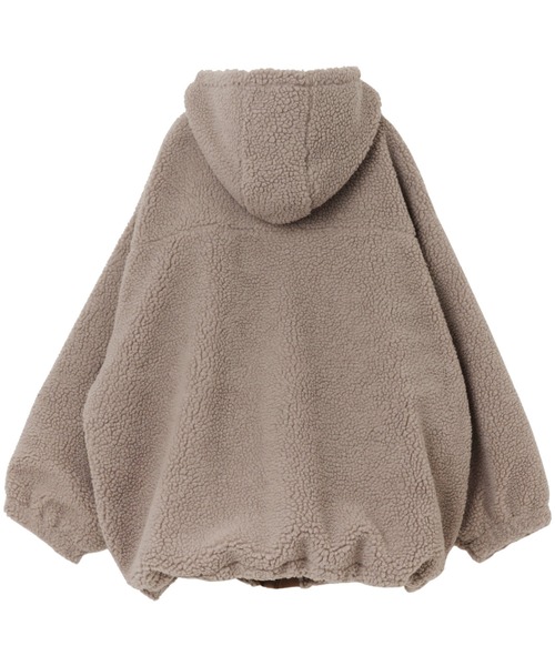 「andme」 「alma design」ブルゾン M アイボリー レディース_画像4