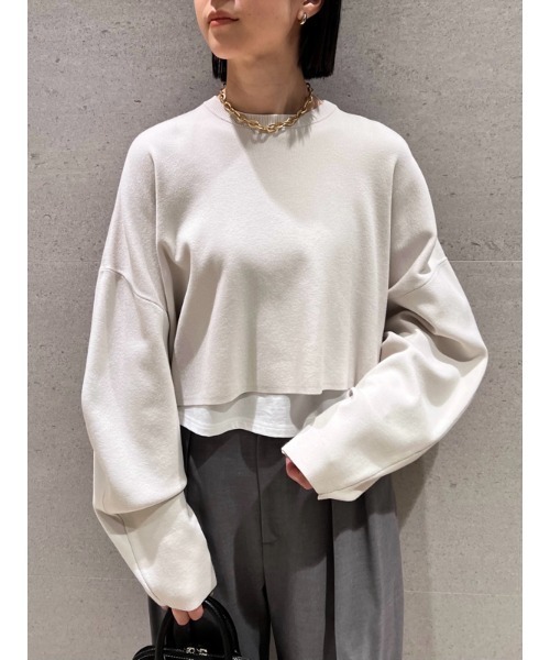 「Mila Owen」 長袖ニット 1 アイボリー レディース