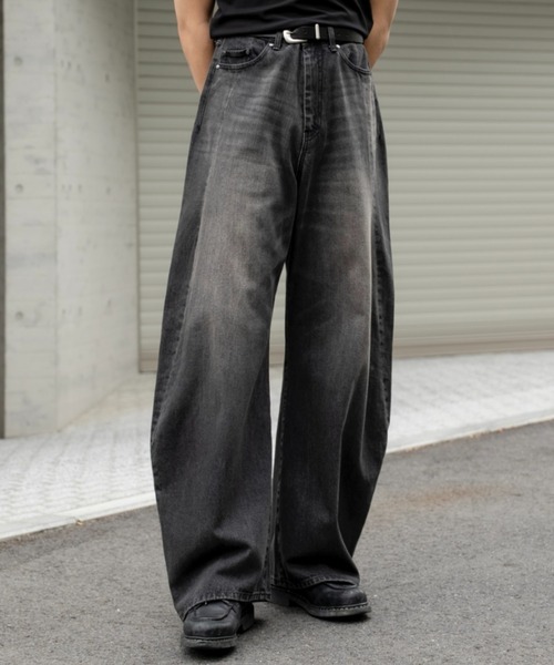 2025年冬【法人向けお歳暮】 Baggy ジーンズ SINSS silhouette バギー / denim curve パンツ