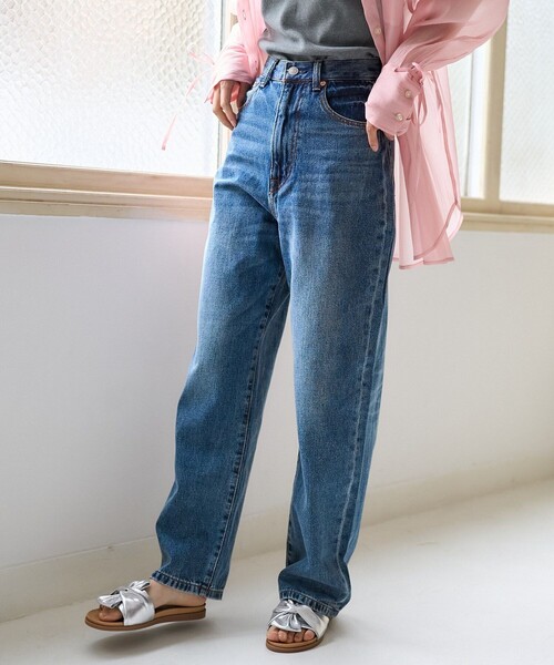 [FREAK'S STORE] Denim брюки MEDIUM темно-синий женский 