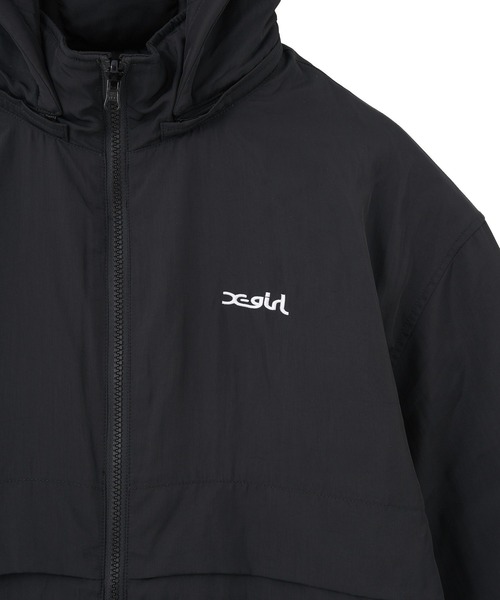 値下げしました Xgirlゴアテックスブルゾン X-girl ブルゾン ジャンバー FACE PATCH REVERSIBLE JACKET