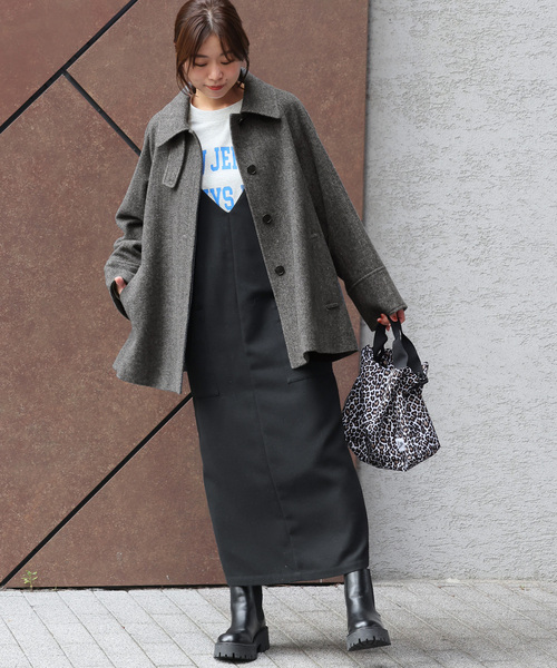 JOURNAL STANDARD relume ネイビーコート サイズ38 JOURNAL STANDARD relume（ジャーナルスタンダード レリューム