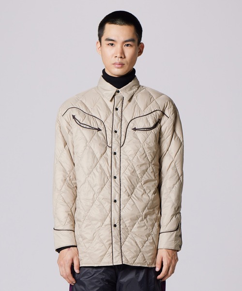 TAION（タイオン） ダウンジャケット X-LARGE ベージュ系その他7