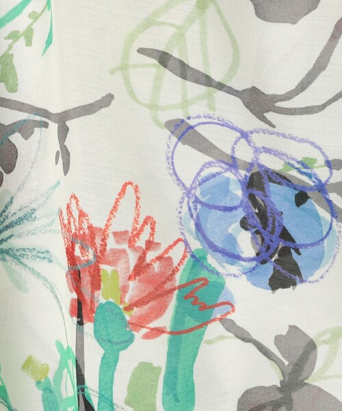 「TOMORROWLAND collection」 半袖ブラウス 36 ベージュ レディース TOMORROWLAND collection 「TOMORROWLAND collection」 半袖