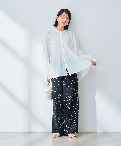 CROSS FUNCTION（クロスファンクション） ブラウス シャツ 「UV」エブ