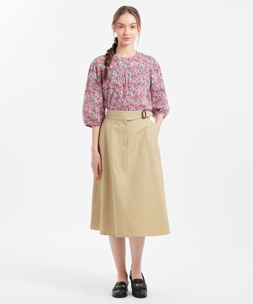 「MACKINTOSH PHILOSOPHY」 7分袖ブラウス 36 ピンク レディース MACKINTOSH PHILOSOPHY 「MACKINTOSH PHILOSOPHY」 7分袖