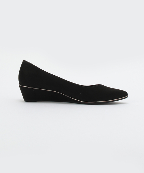 LE TALON パンプス 3.5cmメタルラインウェッジ : ZOZOTOWN Yahoo