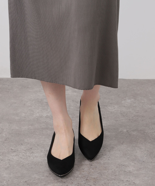 LE TALON パンプス 3.5cmメタルラインウェッジ : ZOZOTOWN Yahoo