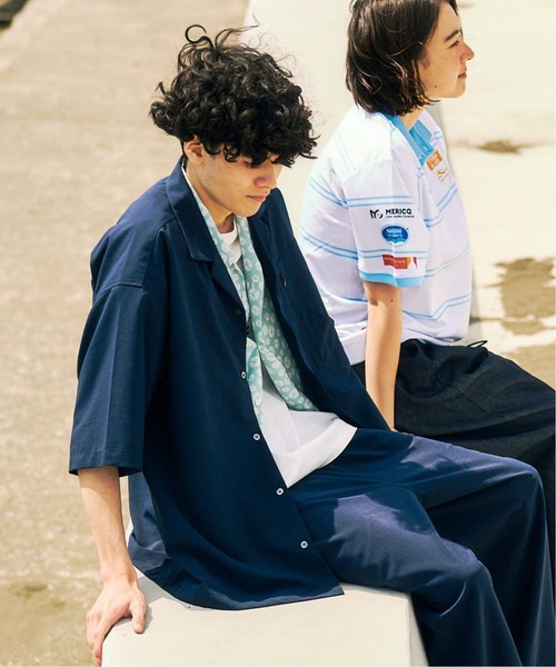 417 EDIFICE シャツ WEB限定” オーバーサイズシャツ＆ワイド