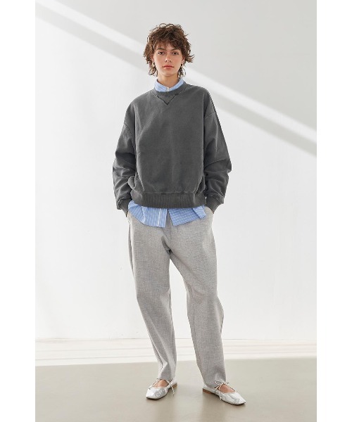ALEXIA STAM パンツ ALEXIA STAM パンツ Wellness Buckle Pants /ベルト付き裏起毛