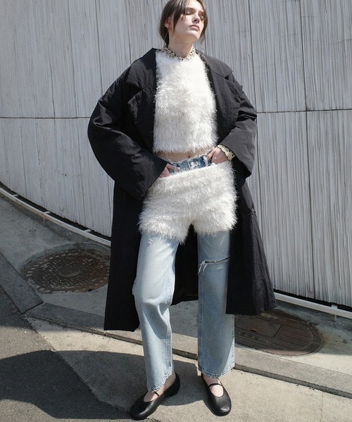 CLANE（クラネ） パンツ SHAGGY SHORT KNIT PANTS レディース
