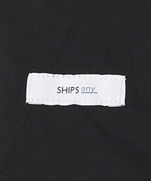 ASH TENNESSE03NWAXYBLACKPAVONADO 関税送料込 SHIPS any パンツ any:「洗濯機可能」リネン混 2タック
