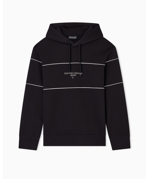 EMPORIO ARMANI 黒 スウェット EMPORIO ARMANI トレーナー スウェット 「エンポリオ アルマーニ