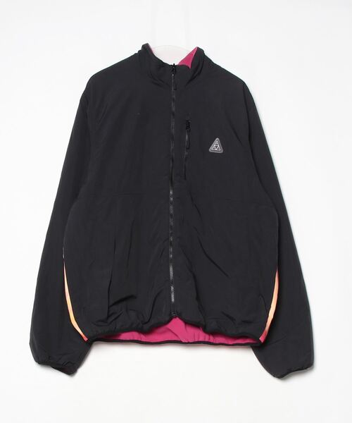 huf ハフ　ジップアップ　ブルゾン　アウター HUF（ハフ） ジップアップブルゾン X-LARGE ブラック メンズ