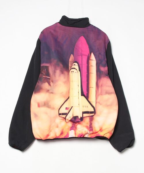 HUF（ハフ） ジップアップブルゾン X-LARGE ブラック メンズ