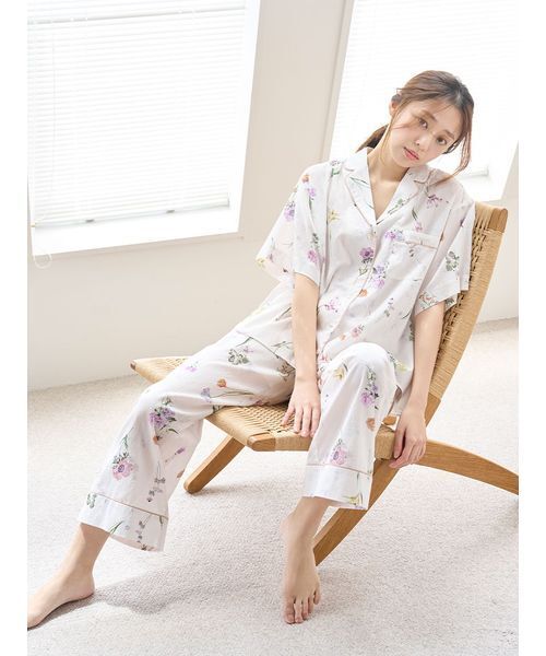 SNIDEL HOME パジャマ ルームウェア 「Healing Light」開襟