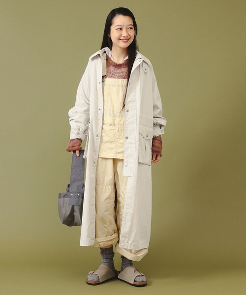 BEAMS BOY（ビームス ボーイ） ステンカラーコート コート コットン