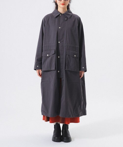 BEAMS BOY（ビームス ボーイ） ステンカラーコート コート コットン