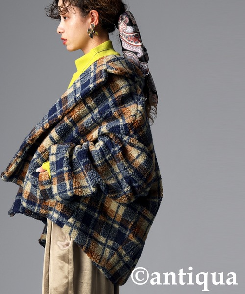 ジャケット・アウター Check W Coat Hedge Men's Sherpa Lined Plaid 25V9 Woven Jacket Red Plaid- Size