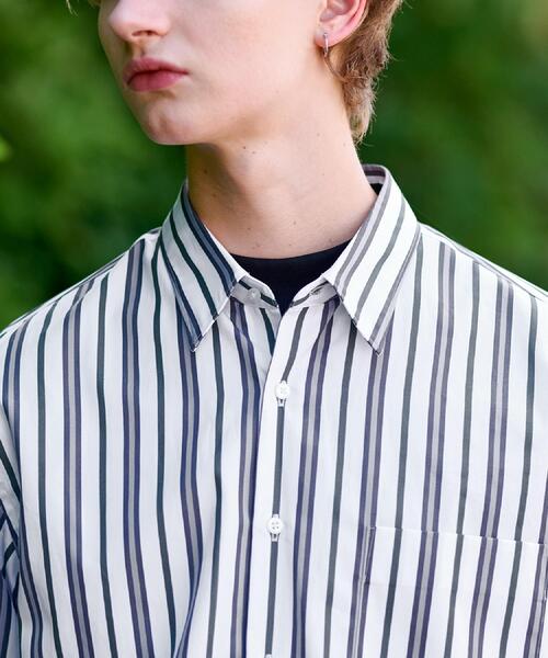 DRESSTERIOR（ドレステリア） シャツ THOMAS MASON ストライプシャツ