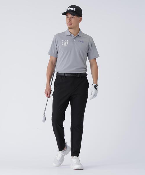 【ネイビー】全方向ストレッチ二重織サライテックショートパンツ <EARLY AUTUMN> (MENS) セール】【PING APPAREL】全方向ストレッチ二重織サライテックショート