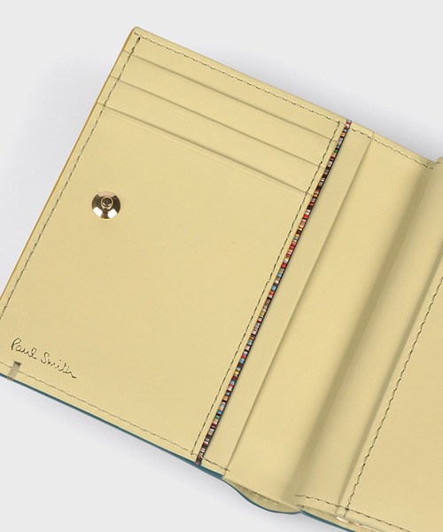 Paul Smith（ポール・スミス） 財布 カラードエッジ がま口 2つ折り