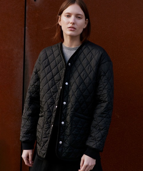 美品☆ ラベンハム キルティングコート 裏地ファー仕様 LAVENHAM（ラベンハム） コート アウター Fur Lined Quilt Liner