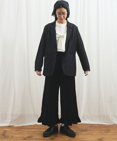 fig London（フィグロンドン） パンツ VELVET pants レディース