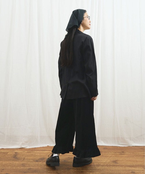 fig London（フィグロンドン） パンツ VELVET pants レディース