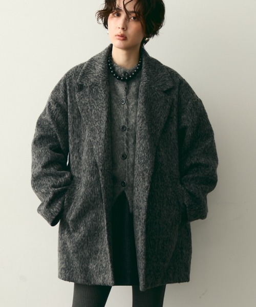 Trish（トリッシュ） ステンカラーコート コート シャギーミドル