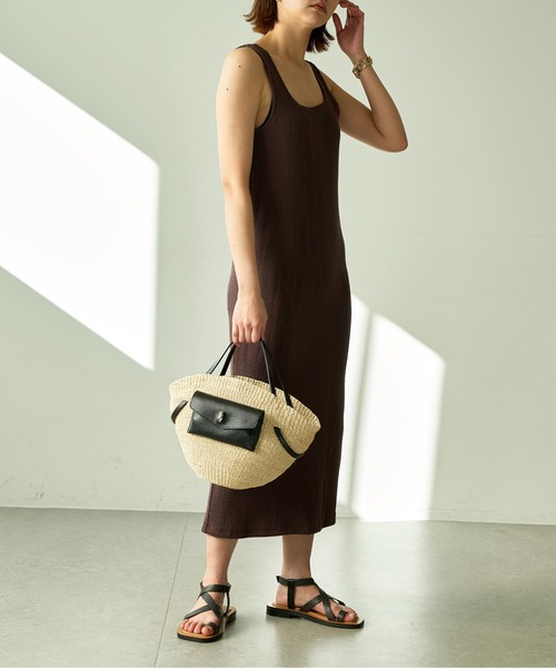 「TOFF\u0026LOADSTONE」 かごバッグ ONE SIZE ブラック レディースの画像