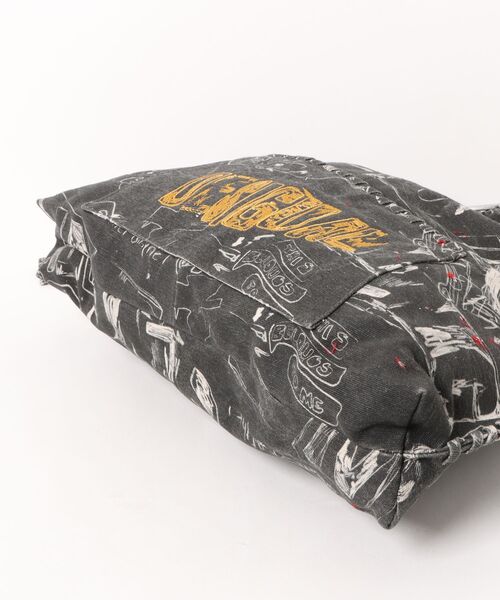Desigual（デシグアル） ハンドバッグ グラフィティロゴ刺繍ホーボー