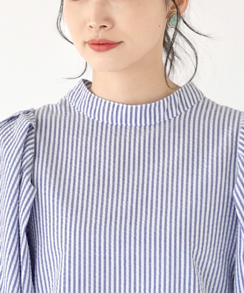 「zootie」 7分袖チュニック M ベージュ レディース_画像9