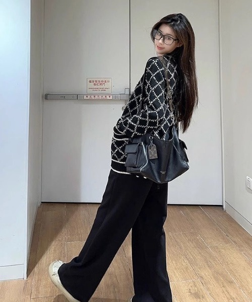 ラインリブロングカーディガン THE SHINZONE(ザ・シンゾーン) COTTON LONG RIB CARDIGAN コットン