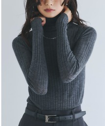 anuans（アニュアンス） ニット セーター カシミヤ100シアー