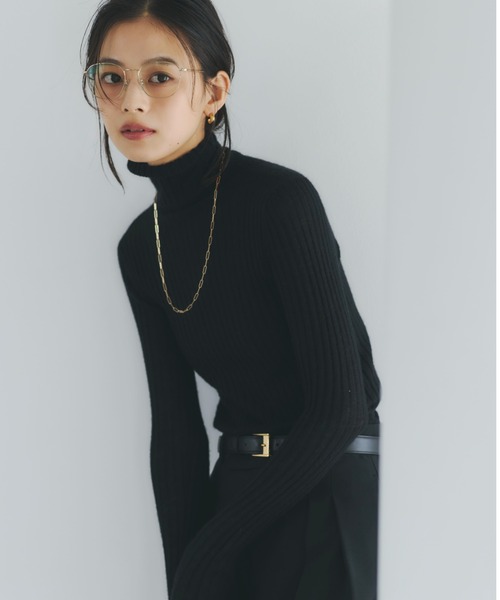 anuans（アニュアンス） ニット セーター カシミヤ100シアー