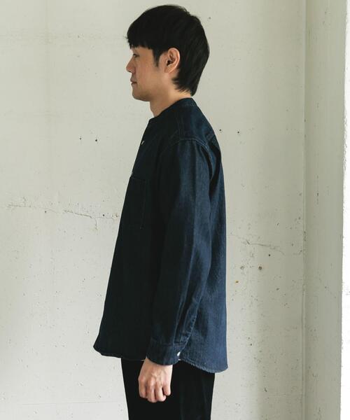 新品未使用　アーバンリサーチドアーズ　バンドカラーデニムシャツ URBAN RESEARCH DOORS（アーバンリサーチドアーズ） URBAN RESEARCH