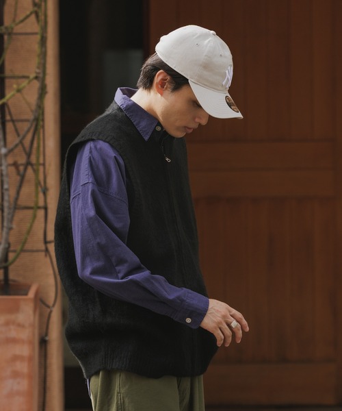 TOWNCRAFT（タウンクラフト） ベスト ジレ SOLID SHAGGY ZIP VEST